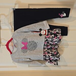 Okie Dokie Mini Mouse 2 piece pant set